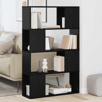 Unterhaltungszentrum Schwarze Eiche Holzwerkstoff 80 x 24 x 124 cm