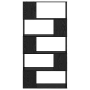 Regal Schwarze Eiche Holzwerkstoff Mittel Regal Rechteckig