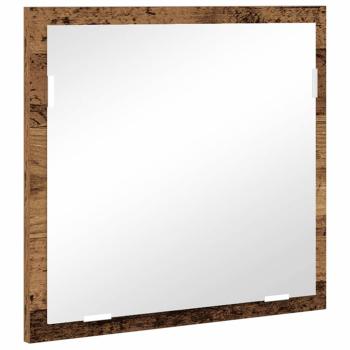 Badezimmer Aufbewahrungsschrank Verwittertes Holz MDF mit Holzfurnier