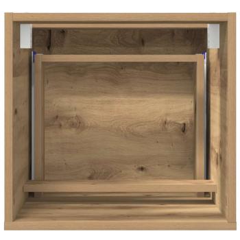Badezimmer Aufbewahrungsschrank Eiche MDF Mittel Aufbewahrung