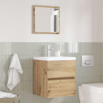Badezimmer Aufbewahrungsschrank Eiche MDF Mittel Aufbewahrung