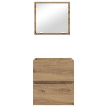 Badezimmer Aufbewahrungsschrank Eiche MDF Mittel Aufbewahrung