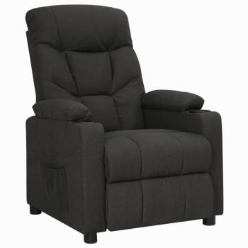 ARDEBO.de - Relaxsessel Schwarz Stoff