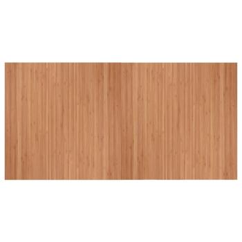 Teppich Rechteckig Natur 100x200 cm Bambus