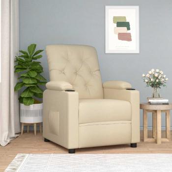 ARDEBO.de - Relaxsessel Creme Stoff