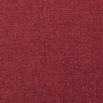 Massagesessel Elektrisch Weinrot Stoff