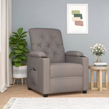 ARDEBO.de - Relaxsessel Elektrisch Taupe Stoff