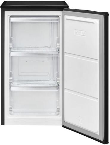 Bomann GS 7256 Stand Gefrierschrank, 45 cm breit, 60 L, 3 Gefrierklappfächer, schwarz