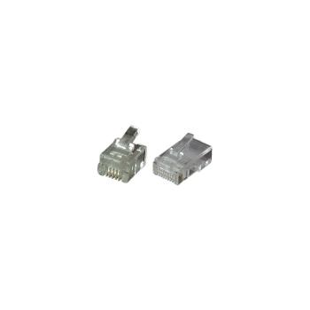 ARDEBO.de EFB-Elektronik Modular-Stecker RJ10 UTP, E-MO 4/4 SF, 100 Stück (37512.1-100)