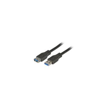 ARDEBO.de EFB-Elektronik USB3.0 Verlängerungskabel Stecker Typ-A auf A-Buchse, Premium, 3m (K5237.3)