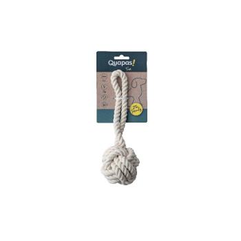 ARDEBO.de Quapas Dog Toy Rope Ball Natural L 30 cm