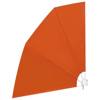 Faltbarer Balkonfächer Terracotta-Rot 210×210 cm