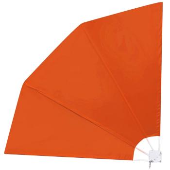 Faltbarer Balkonfächer Terracotta-Rot 210×210 cm