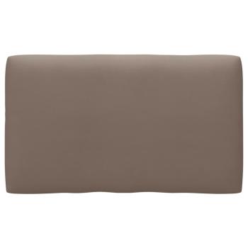 2-Sitzer-Palettensofa Schwarz Imprägniertes Kiefernholz
