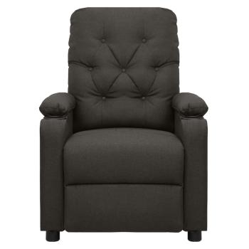 Massagesessel mit Aufstehhilfe Taupe Stoff