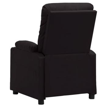 Massagesessel Elektrisch Schwarz Kunstleder