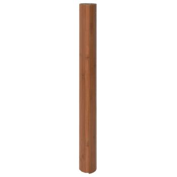 Teppich Rechteckig Braun 100x300 cm Bambus