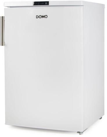 DOMO DO91122 Standkühlschränke mit Gefrierfach, 55,5 cm breit, 120 L, Supergefrierfunktion, LED-Display, weiß