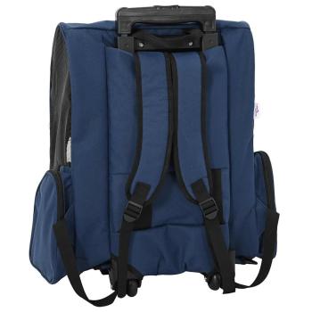 Trolley für Haustiere 3-in-1 Blau 48x32x57 cm cm Oxford-Gewebe