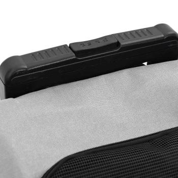 Trolley für Haustiere 3-in-1 Grau 48x32x57 cm cm Oxford-Gewebe