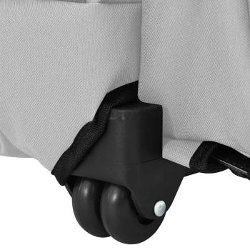 Trolley für Haustiere 3-in-1 Grau 48x32x57 cm cm Oxford-Gewebe