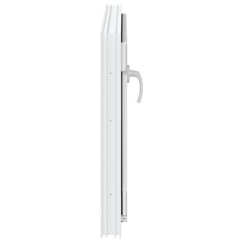 Kellerfenster "RISOR" 80x50 cm Drehkipp DIN Links Weiß