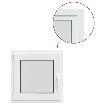 Kellerfenster "RISOR" 50x50 cm Drehkipp DIN Links Weiß
