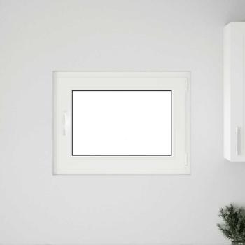 Kellerfenster "RISOR" 80x60 cm Drehkipp DIN Rechts Anthrazit