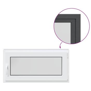 Kellerfenster "RISOR" 100x50 cm Drehkipp DIN Rechts Anthrazit