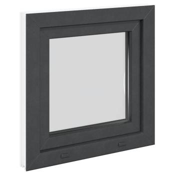 Kellerfenster "RISOR" 50x50 cm Drehkipp DIN Rechts Anthrazit
