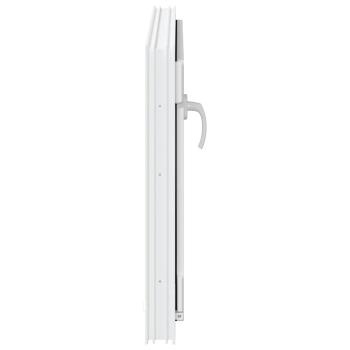 Kellerfenster "RISOR" 80x70 cm Drehkipp DIN Links Weiß