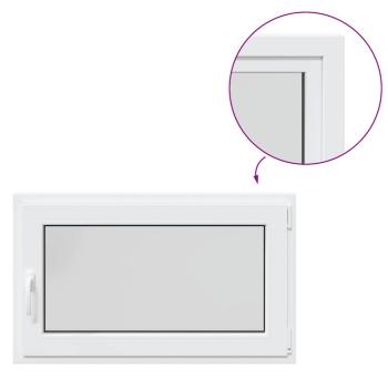 Kellerfenster "RISOR" 100x70 cm Drehkipp DIN Rechts Weiß