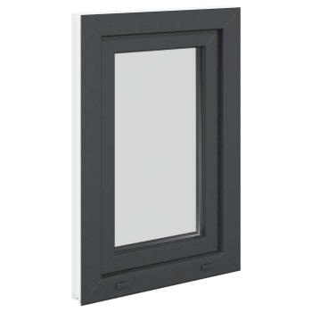 Kellerfenster "RISOR" 50x75 cm Drehkipp DIN Links Anthrazit