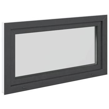 Kellerfenster "RISOR" 110x70 cm Drehkipp DIN Links Anthrazit