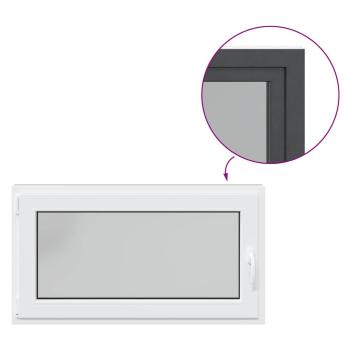 Kellerfenster "RISOR" 110x70 cm Drehkipp DIN Links Anthrazit