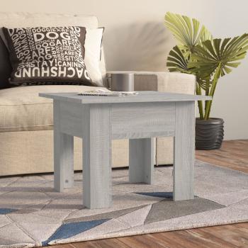 ARDEBO.de - Couchtisch Grau Sonoma 55x55x42 cm Holzwerkstoff