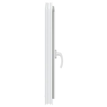 Kellerfenster "RISOR" 50x75 cm Drehkipp DIN Links Weiß