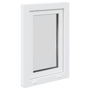 Kellerfenster "RISOR" 50x75 cm Drehkipp DIN Links Weiß
