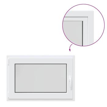 Kellerfenster "RISOR" 90x50 cm Drehkipp DIN Links Weiß