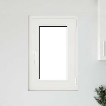 Kellerfenster "RISOR" 50x75 cm Drehkipp DIN Rechts Weiß