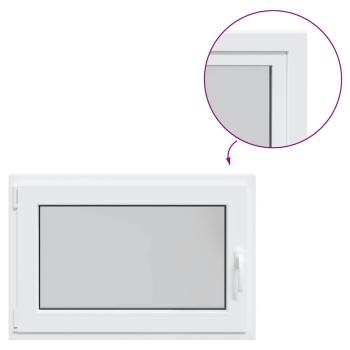 Kellerfenster "RISOR" 90x70 cm Drehkipp DIN Links Weiß