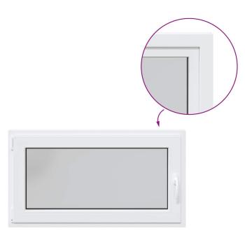 Kellerfenster "RISOR" 110x70 cm Drehkipp DIN Links Weiß