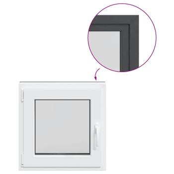 Kellerfenster "RISOR" 50x50 cm Drehkipp DIN Links Anthrazit