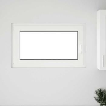 Kellerfenster "RISOR" 100x70 cm Drehkipp DIN Links Anthrazit