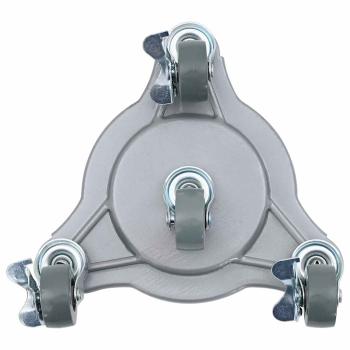 Möbelrollen 4 Stk. mit Heber 19x17,5x6 cm Stahl 1000 kg