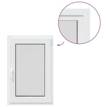 Kellerfenster "RISOR" 60x100 cm Drehkipp DIN Rechts Weiß