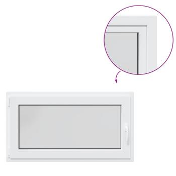 Kellerfenster "RISOR" 110x70 cm Drehkipp DIN Links Weiß