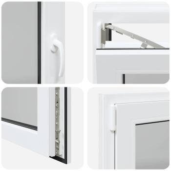 Kellerfenster "RISOR" 100x70 cm Drehkipp DIN Rechts Weiß