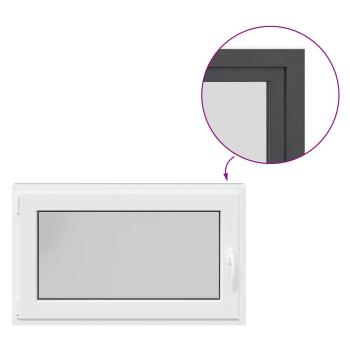 Kellerfenster "RISOR" 100x70 cm Drehkipp DIN Links Anthrazit