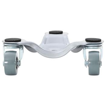 Möbelrollen 4 Stk. 16x14,5x5,5 cm Stahl 180 kg